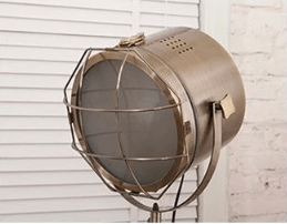 Nordic Style Tripod Spotlight Lamp - Bronze