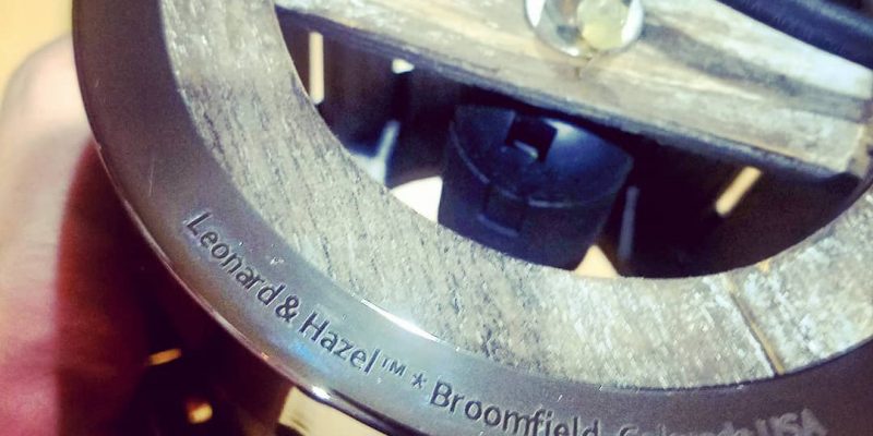 Tripod Photography Lamp with Engraving