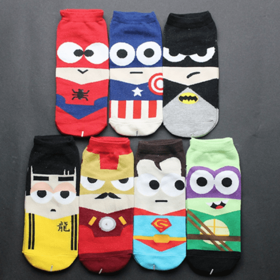 Superhero Ankle Sock