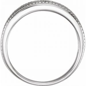 Sterling Silver Guard My Heart Ring from Leonard & Hazel™