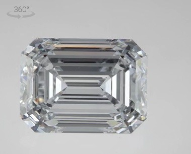Lab-Grown Diamonds #541336 WITH GRADING REPORT