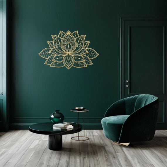 Lotus Metal Wall Art