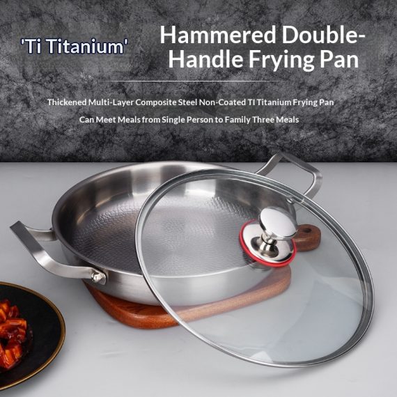 non-stick titanium frying pan