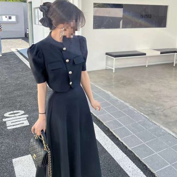 Salt-Style Outfit Two-Piece Skirt Set