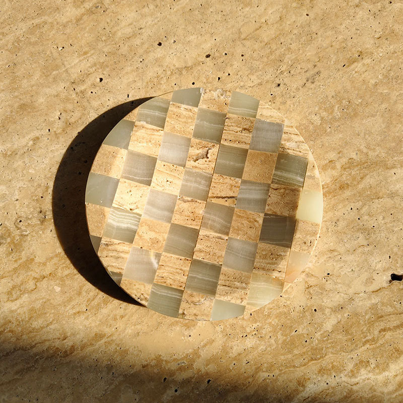 Designer-Style Light-Luxury Color-Block Jewelry Organizer - Image 3