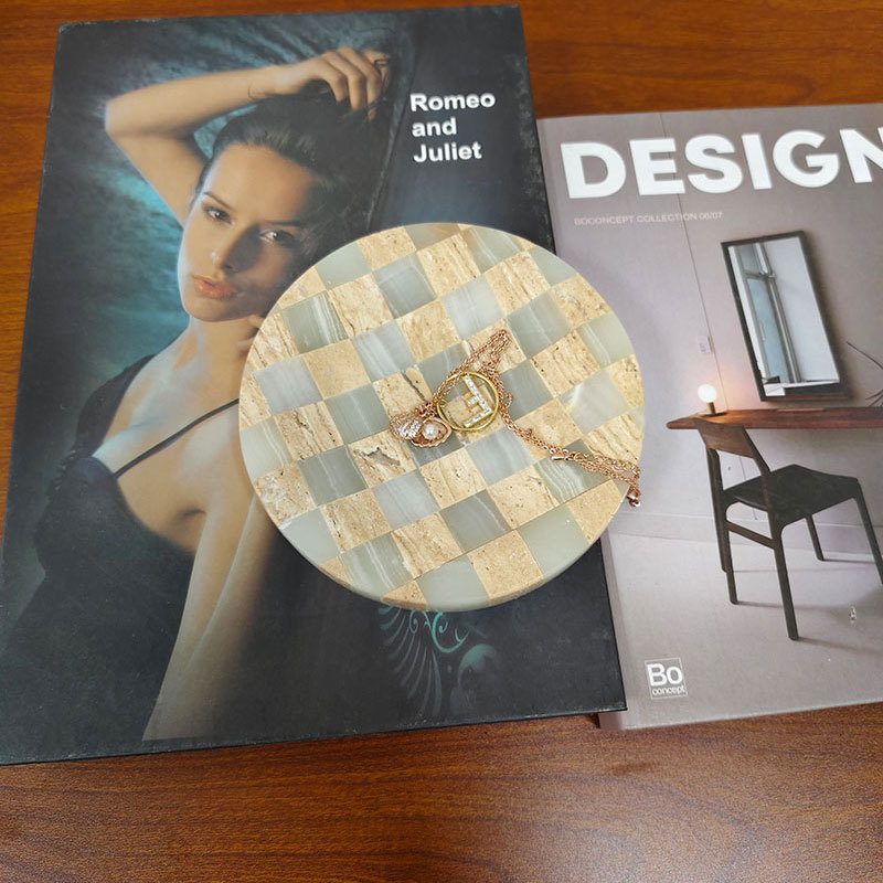 Designer-Style Light-Luxury Color-Block Jewelry Organizer - Image 5