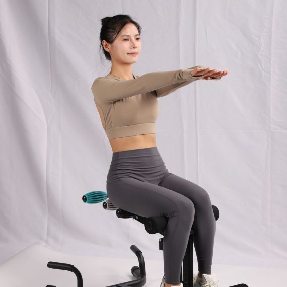 Home Lazy-Person Assistive Device for Hip-Abduction Training