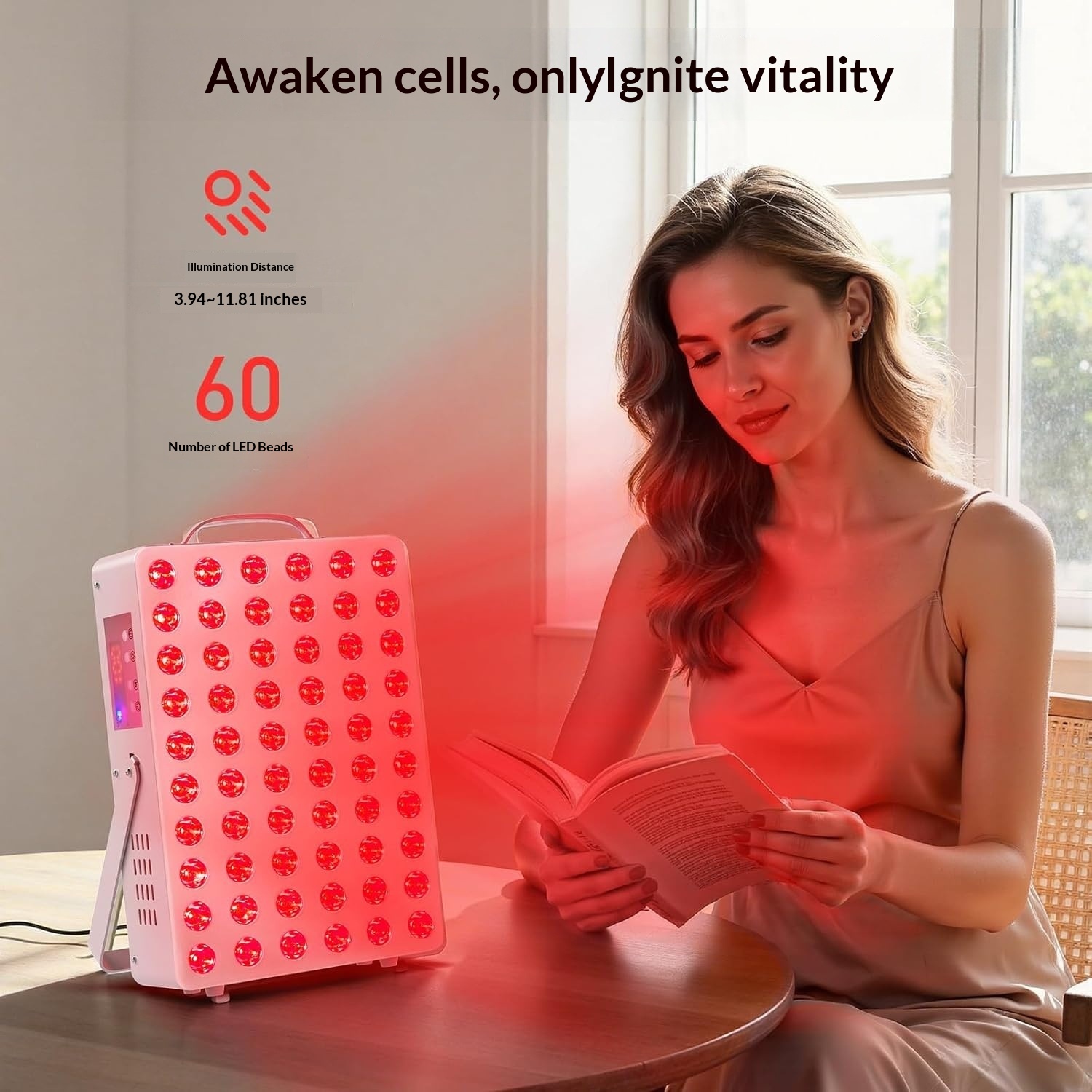 Home-Use Beauty and Whitening Device Panel Light - Image 3