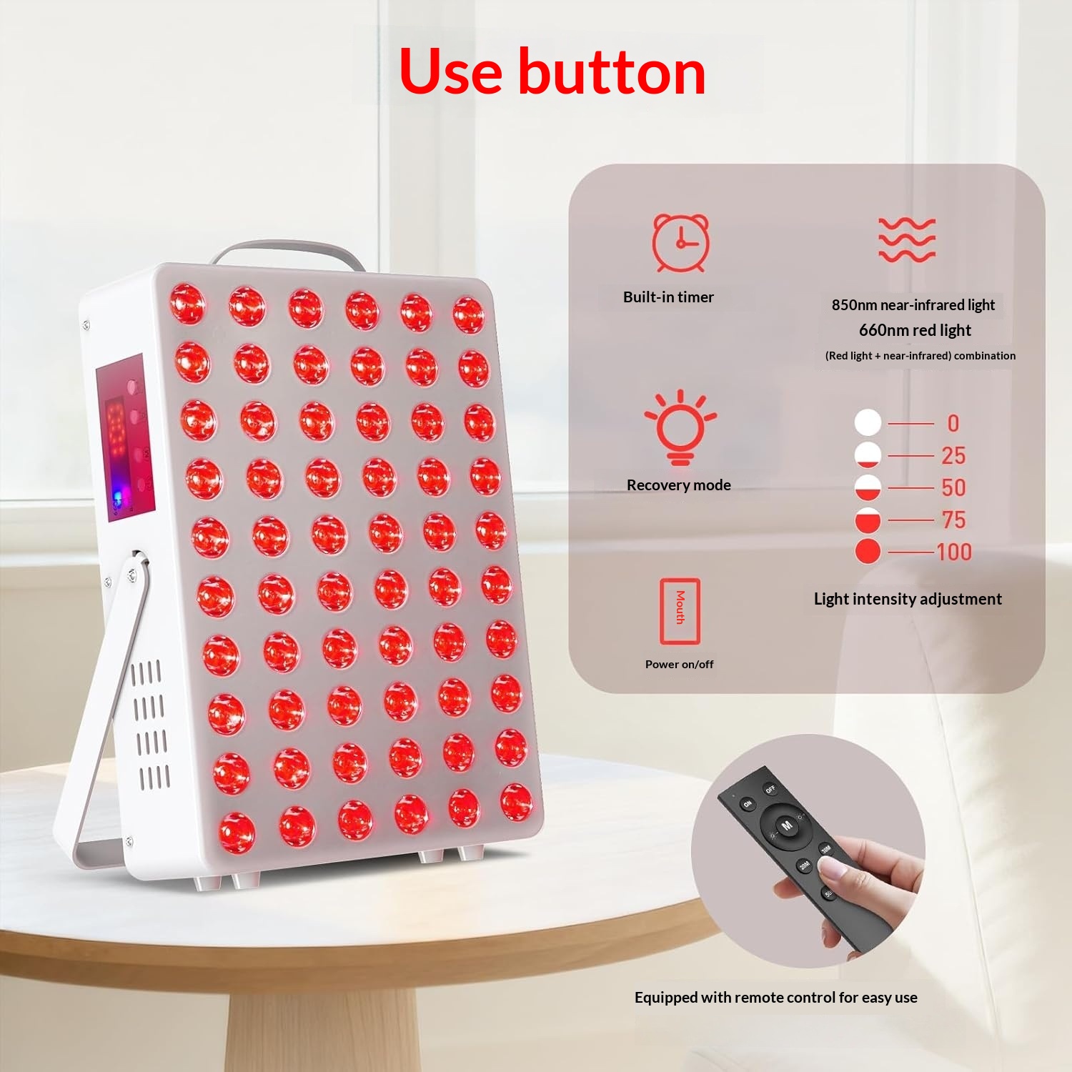 Home-Use Beauty and Whitening Device Panel Light - Image 5