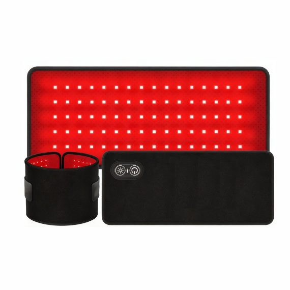 Small-Size Red Light Pad Rechargeable 80 Lights Mini Home