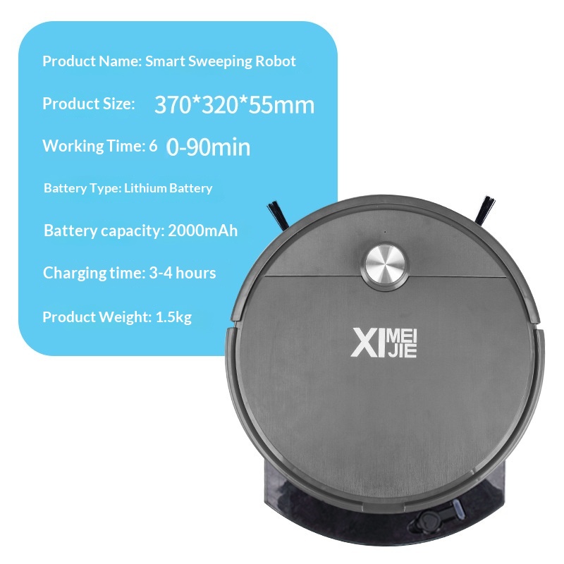 Robot Vacuum Cleaner Smart Home Gadget for Lazy People - Image 3