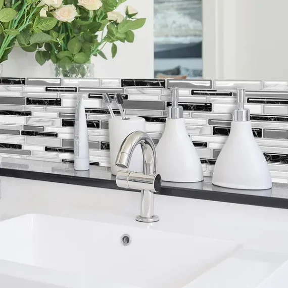 10Pcs Classic Wall Stickers, 10Inch*10Inch, Adhesive, Sui