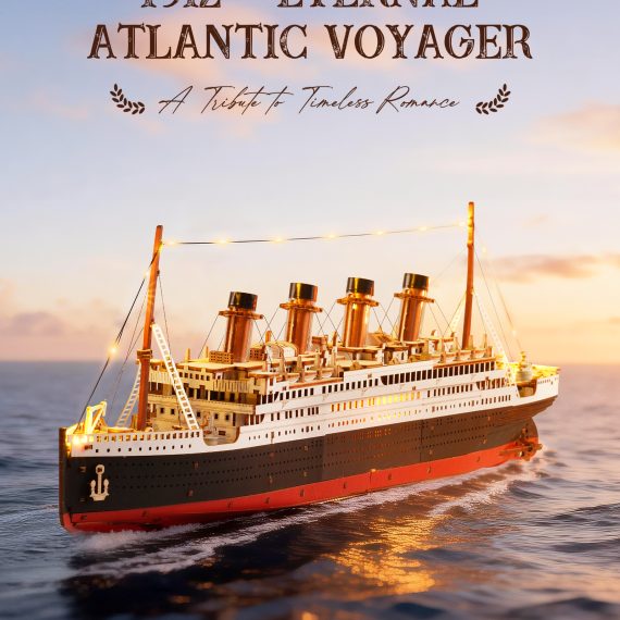 Robotime 3D Wooden Puzzle Eternal Atlantic Voyager, Model