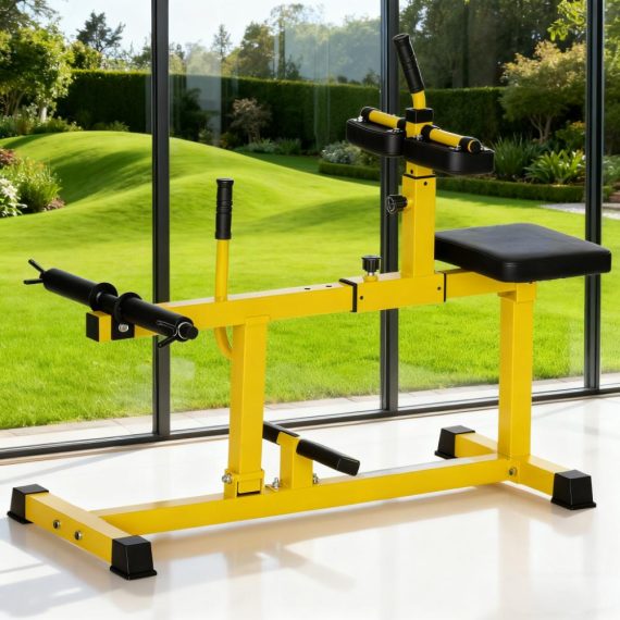 Yellow Gym Equipment for Home