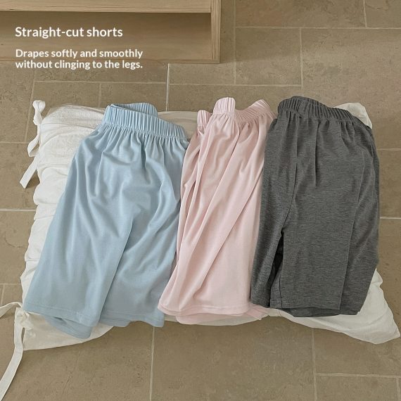 Home Wear Set Cool-To-The-Touch V-Neck Short-Sleeve Short...