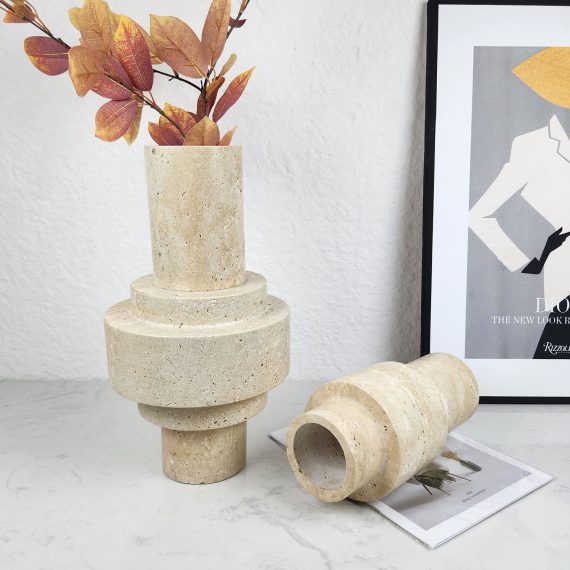 Cave Stone Vase - Leonard & Hazel