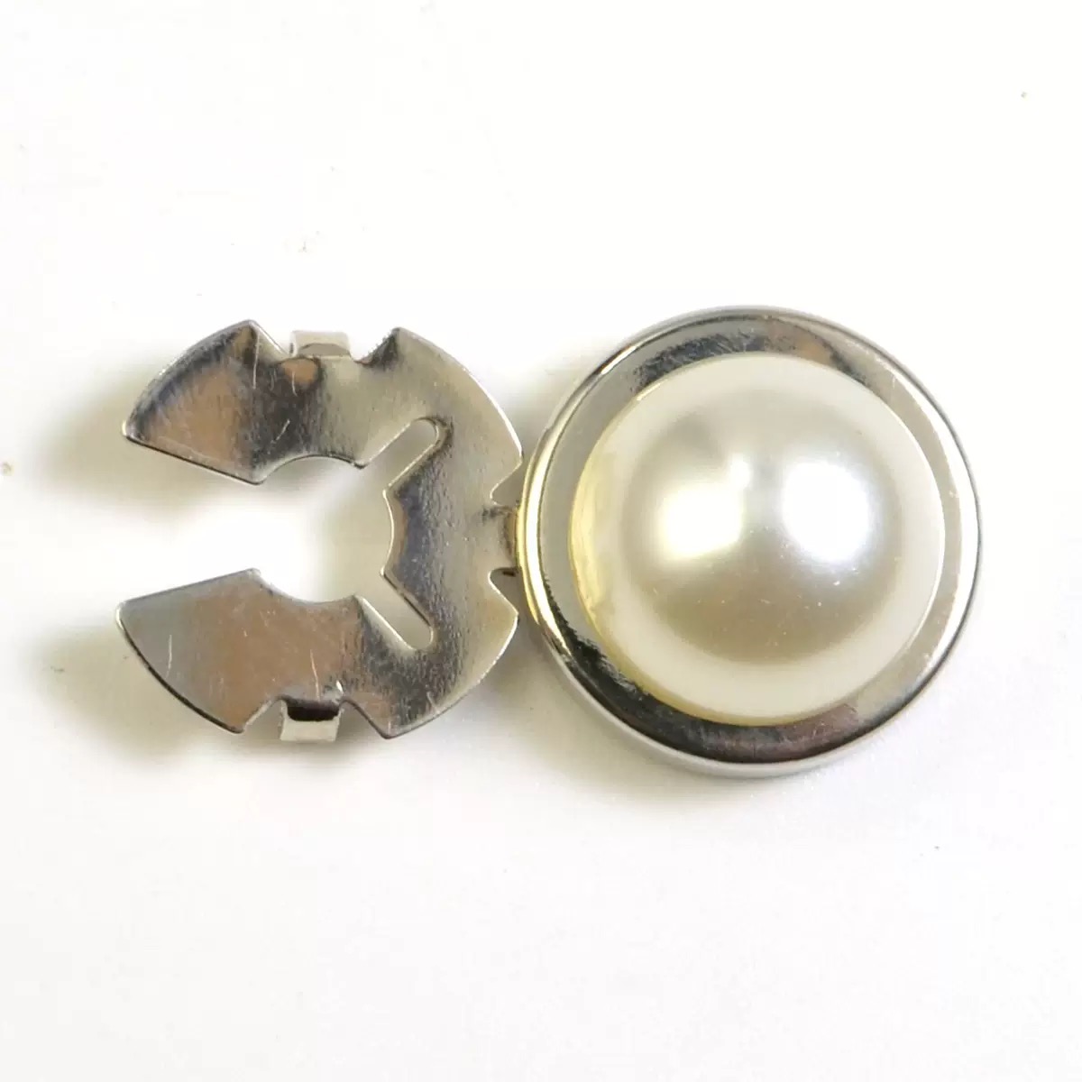 Luxury Rhinestone Button Covers Clip-On Shirt Cufflink Pin - Image 5