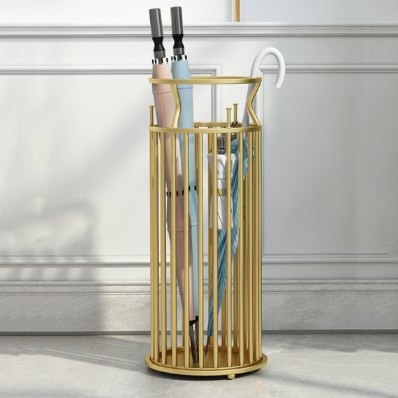 Wrought Iron Umbrella Stand Simple Home Living Room Stora