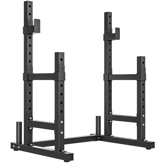 Adjustable Squat Rack, 660Lbs Multi-Functional Bench Pres