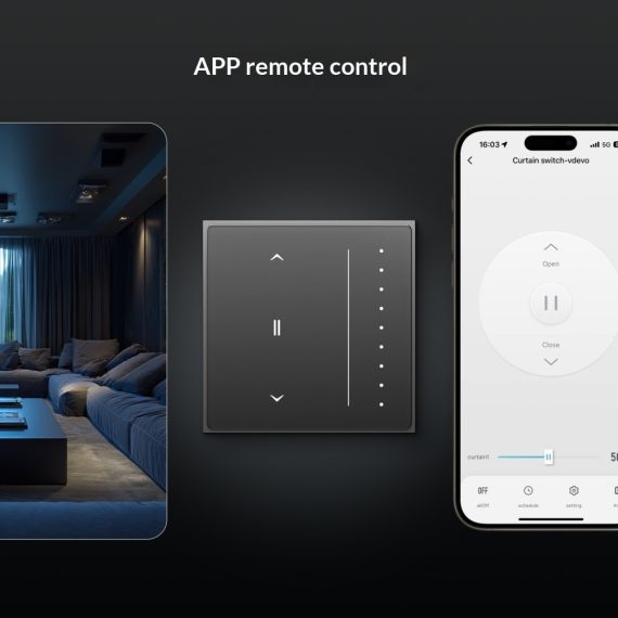 Zigbee Smart Curtain - Leonard & Hazel