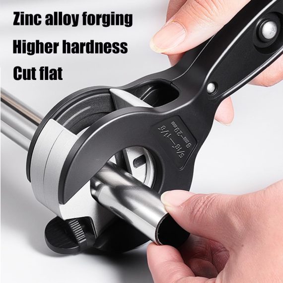 Ratchet-Type Pipe Cutter, One-Hand Fast Pipe Cutting Tool