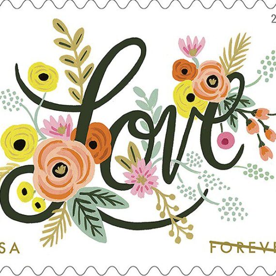 Lily Flower Stamp - Leonard & Hazel
