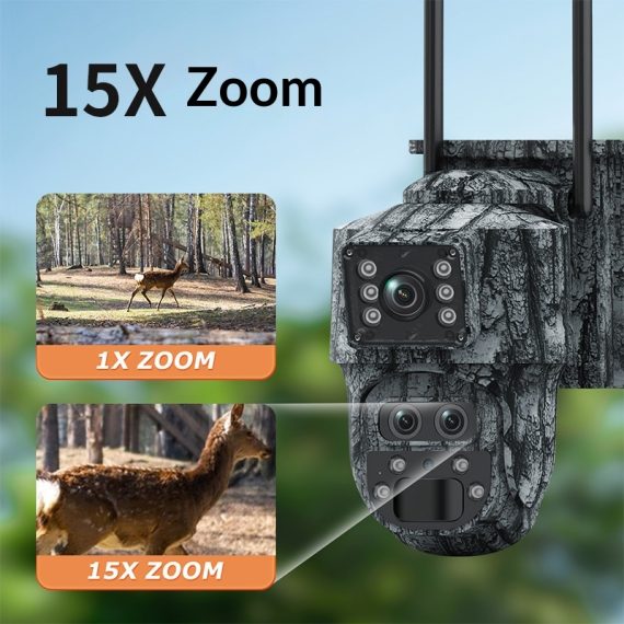 Outdoor Ultra-Clear Night Vision Wireless Remote Ptz Home