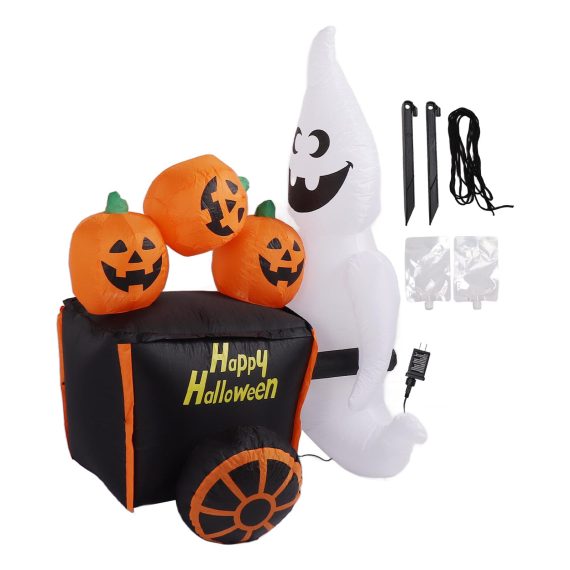 Pumpkin Cart Decor - Leonard & Hazel