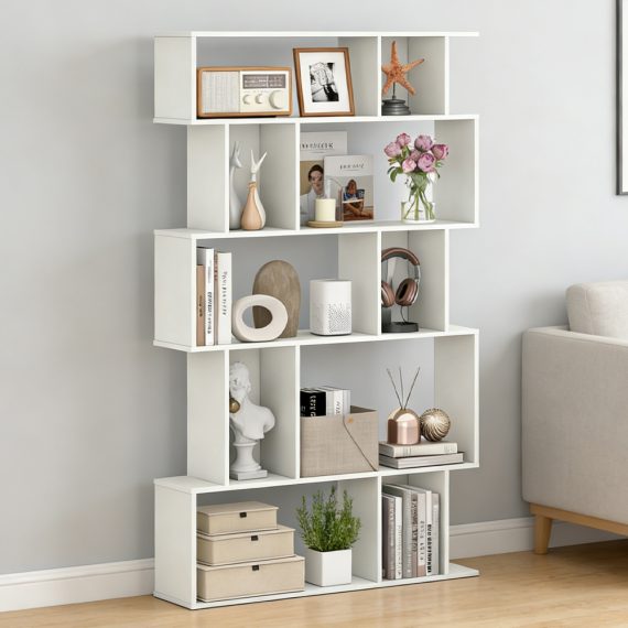 Geometric Book Shelf - Leonard & Hazel