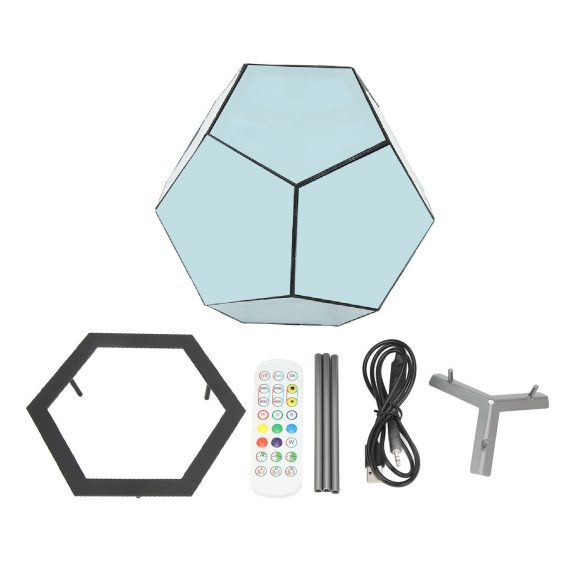 Dodecahedron Night Light - Leonard & Hazel