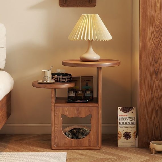Cat Bed Storage Cabinet - Leonard & Hazel