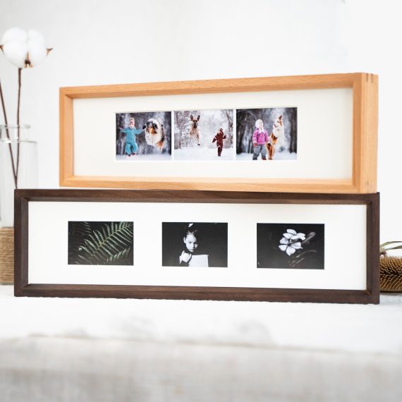 Wood Photo Frame - Leonard & Hazel
