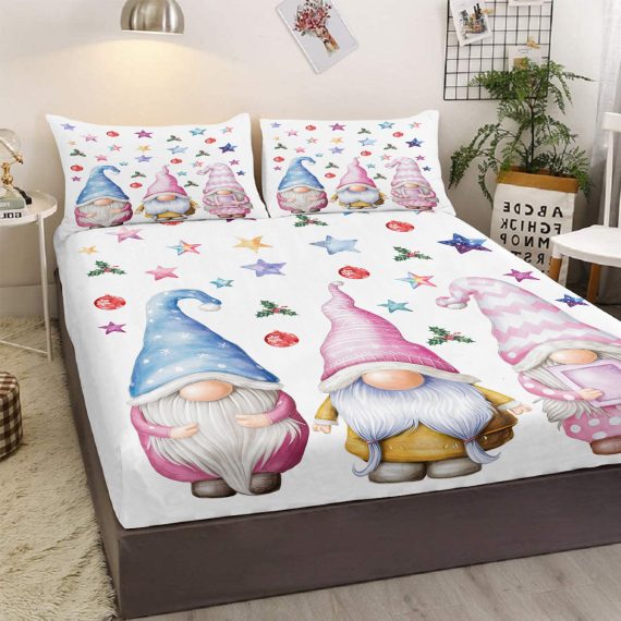 Christmas Fitted Sheet - Leonard & Hazel