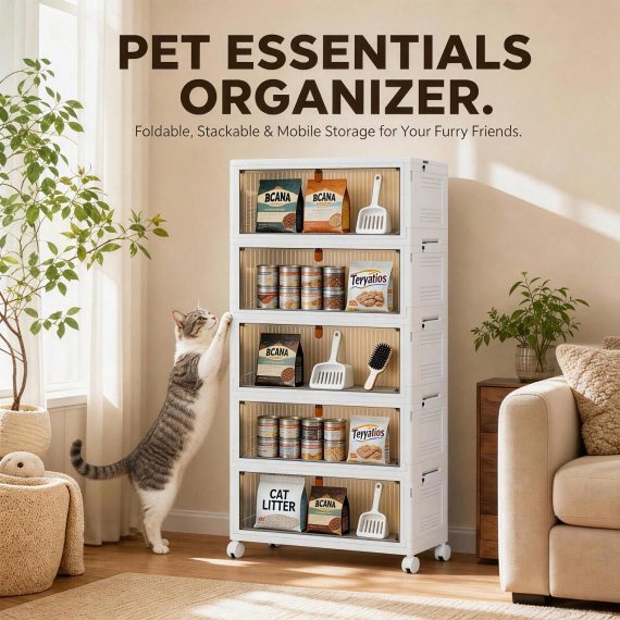 Foldable Stackable Pet - Leonard & Hazel