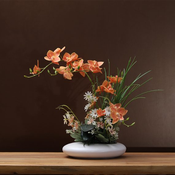 Dove Orchid Art - Leonard & Hazel