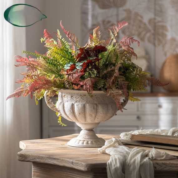 Iron Dried Flower Vase - Leonard & Hazel
